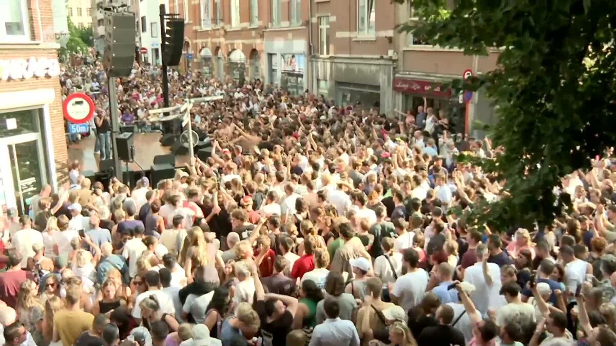 Ook Sergio en Sam Gooris op Zomer in Linden