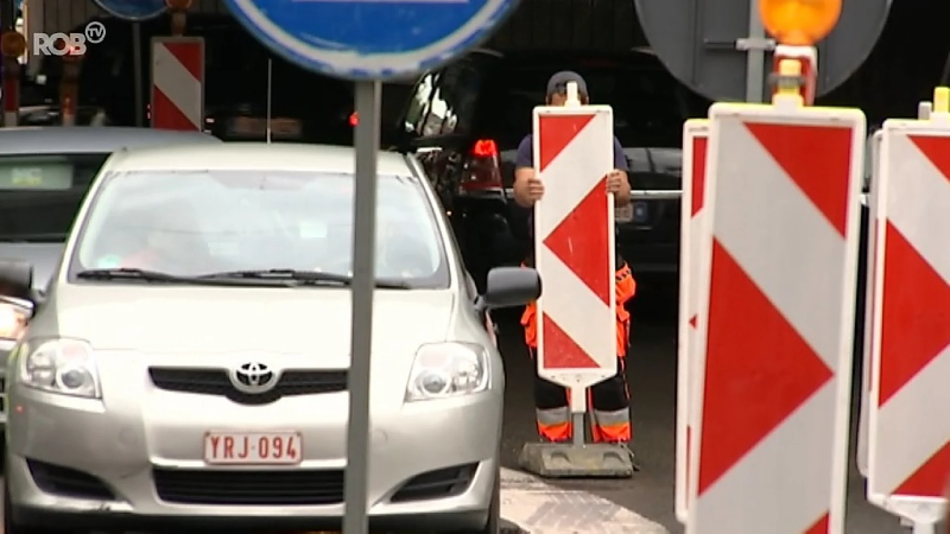 Groot verkeersinfarct rond Leuven door werken