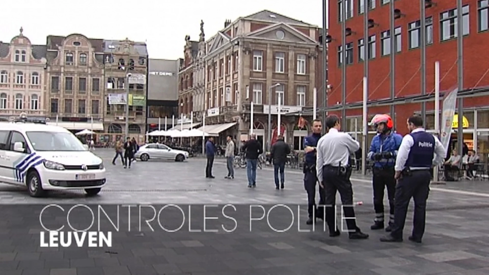 Politie Leuven en De Lijn houden gerichte controles aan station