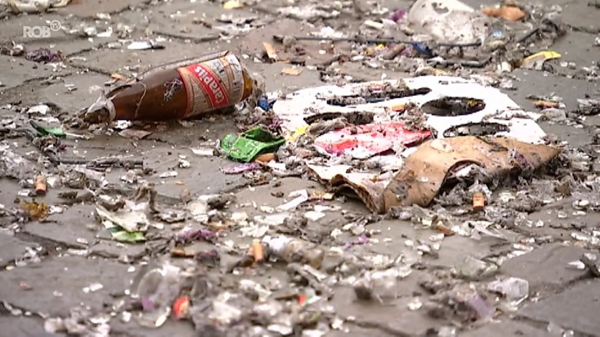 Studentenwelkom laat sporen na op Oude Markt