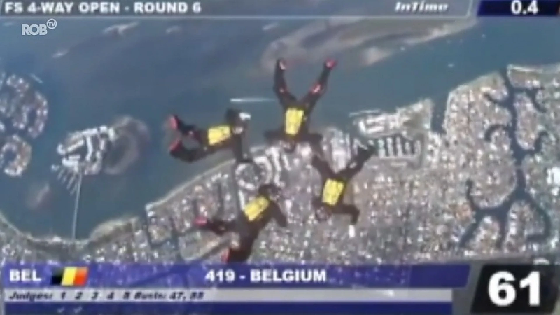 Skydiveteam uit Diest springt naar nieuw wereldrecord