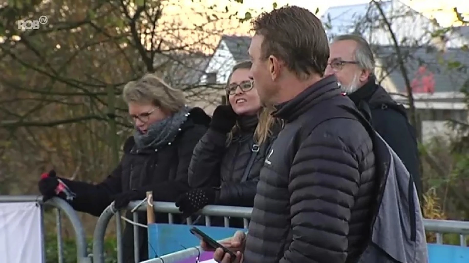 Johan Museeuw op bezoek op veldrit in Hever: "Parcours en locatie zijn prachtig."