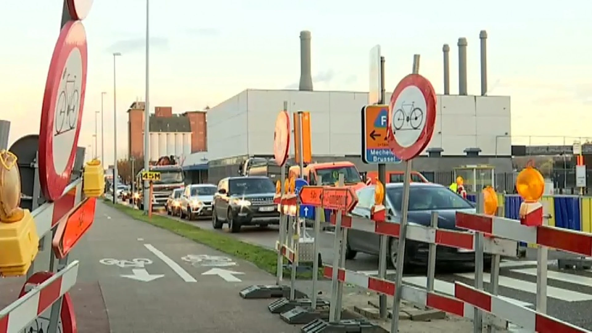 Werken aan Leuvense Vaartkom zorgen opnieuw voor verkeershinder