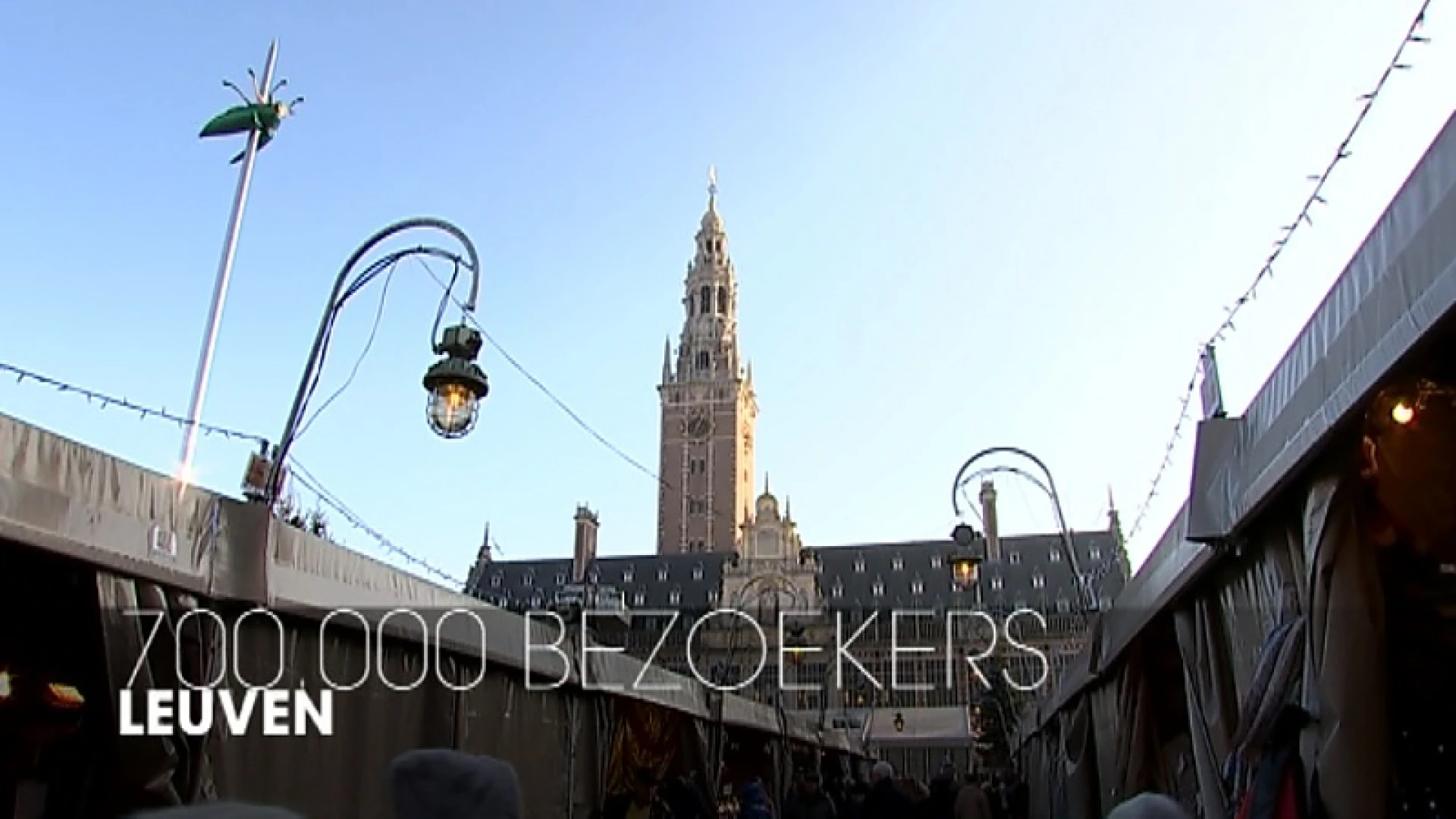 31e editie Leuvense Kerstmarkt lokt 700.000 bezoekers