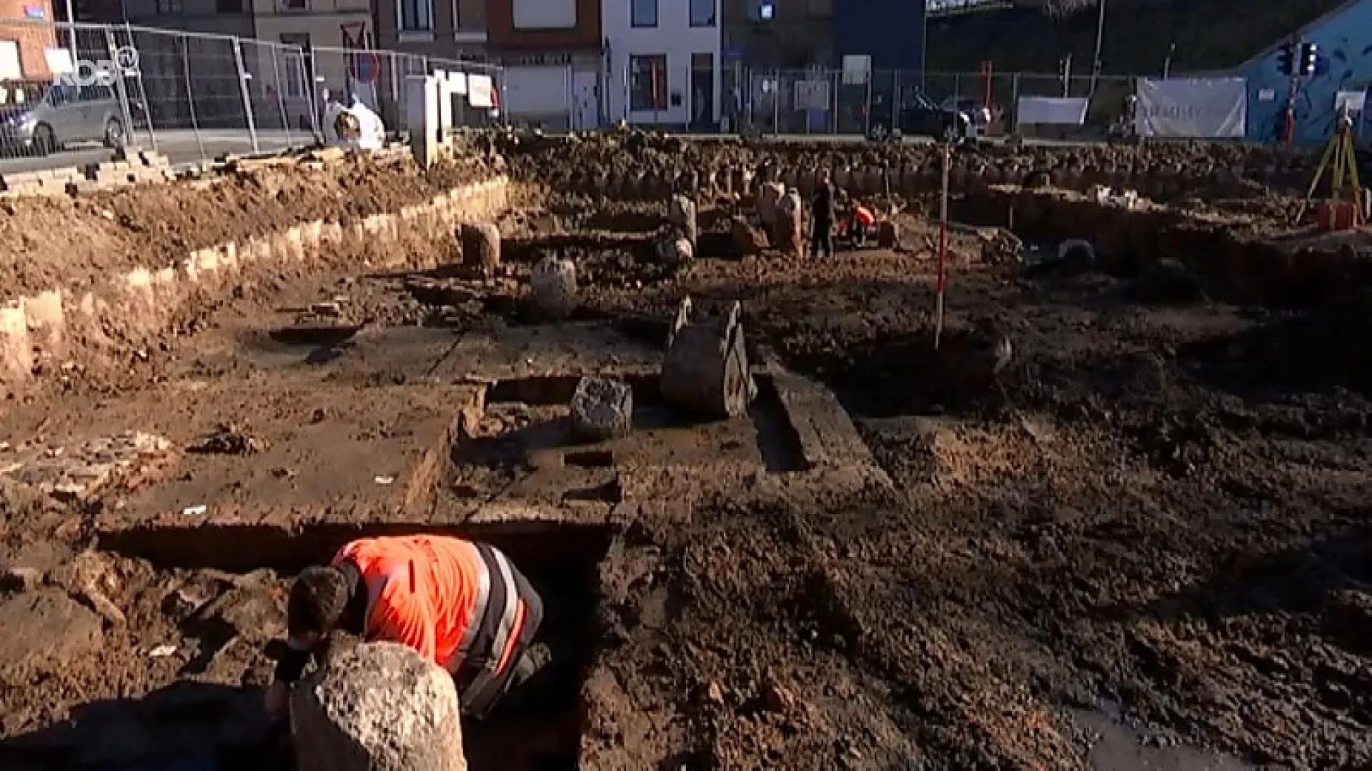 Archeologen stoten op opvallende vondst net buiten Leuven, maar moeten over een week alles weer dichtgooien
