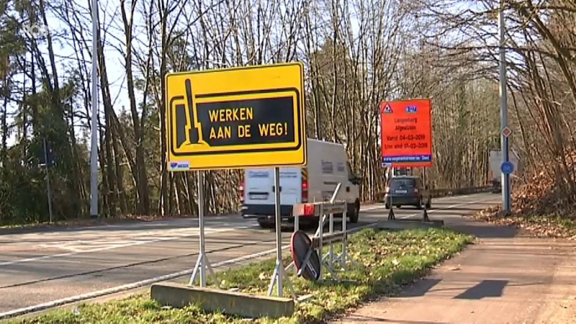 Turnhoutsebaan in de volksmond 'Langenberg' in Diest twee weken afgesloten