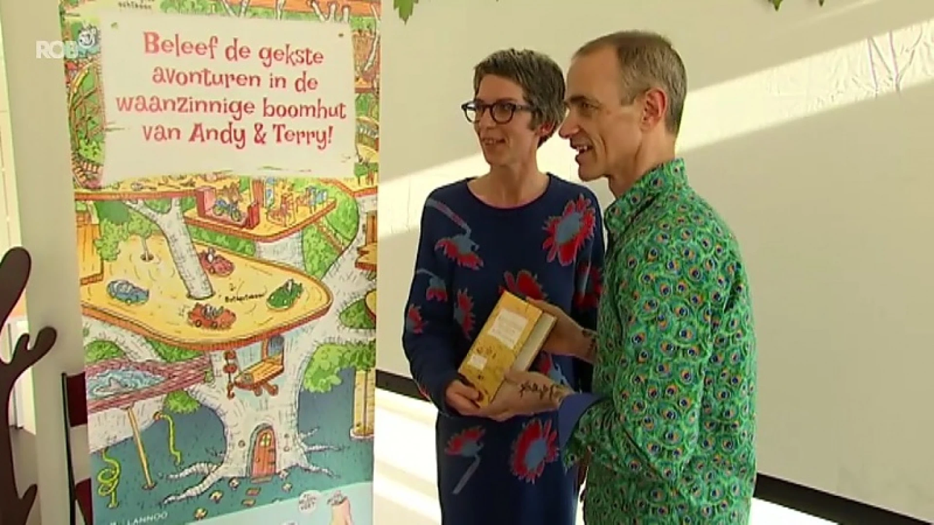 Australische kinderboekenauteur krijgt miljoenste exemplaar in kinderziekenhuis Leuven overhandigd