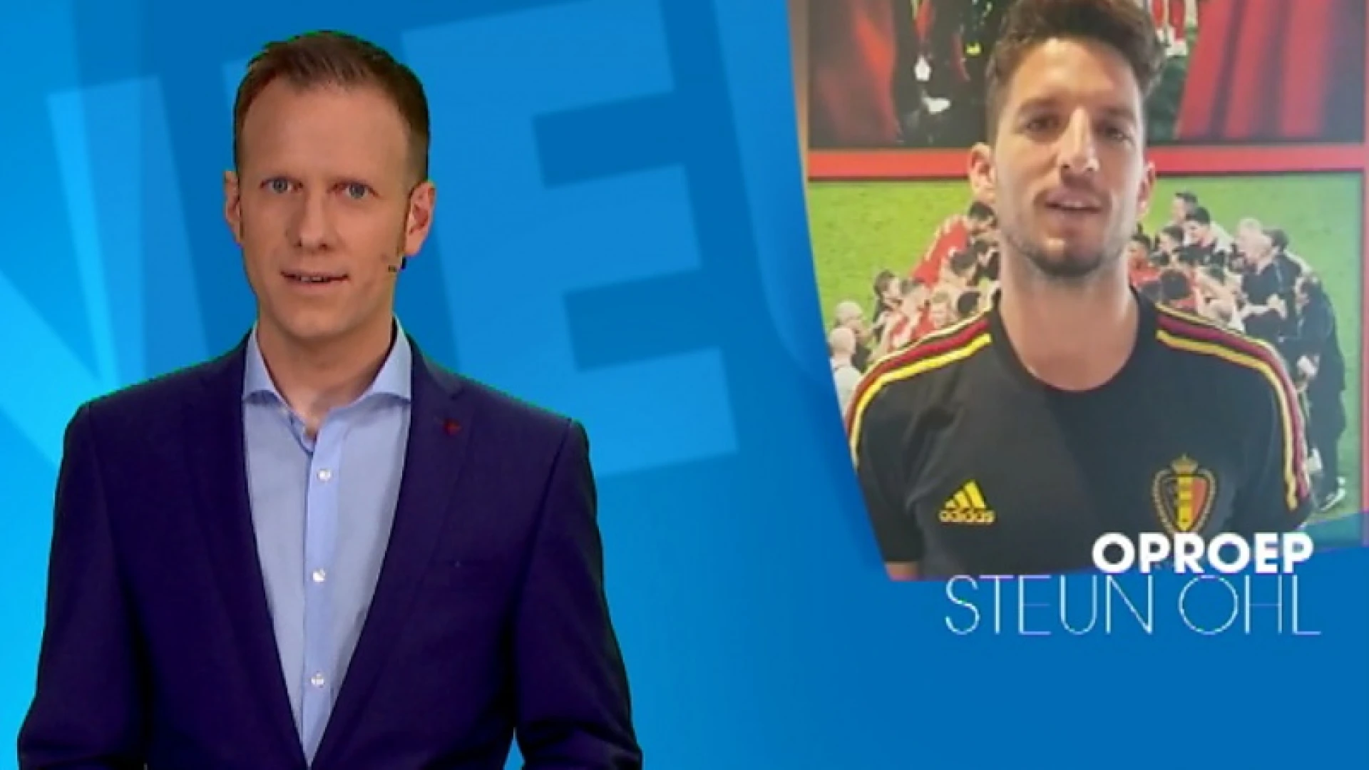 Leuvenaars Dries Mertens en Dennis Praet roepen iedereen op om te supporteren voor OHL