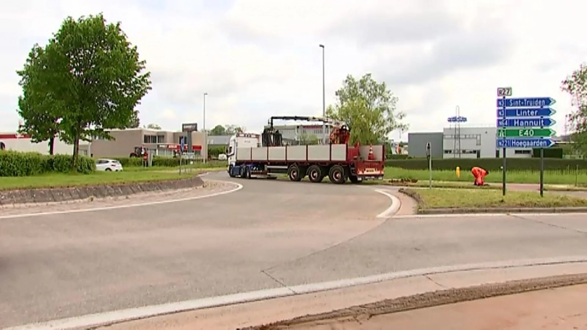 Werken aan rotonde Grijpenveld in Tienen starten maandag