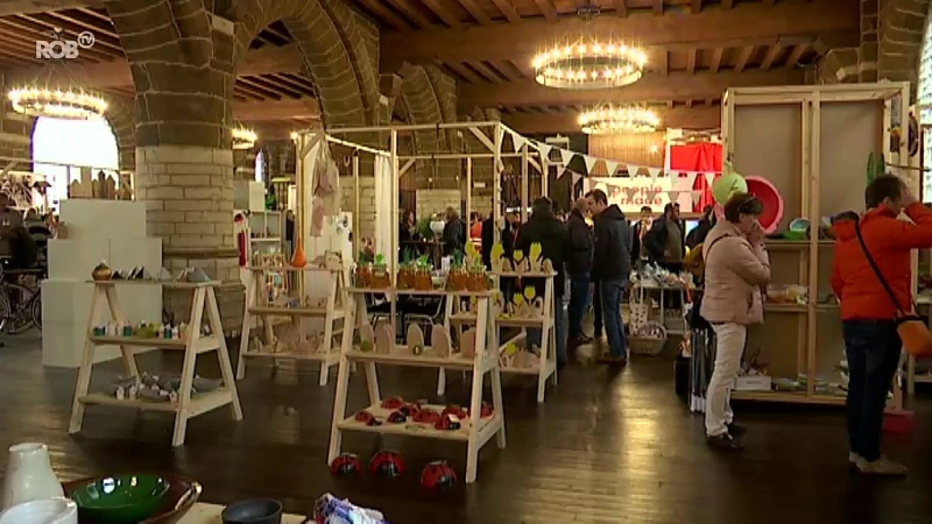 'People made, echt waar', nog de hele maand mei kan je shoppen in de Lakenhalle in Diest