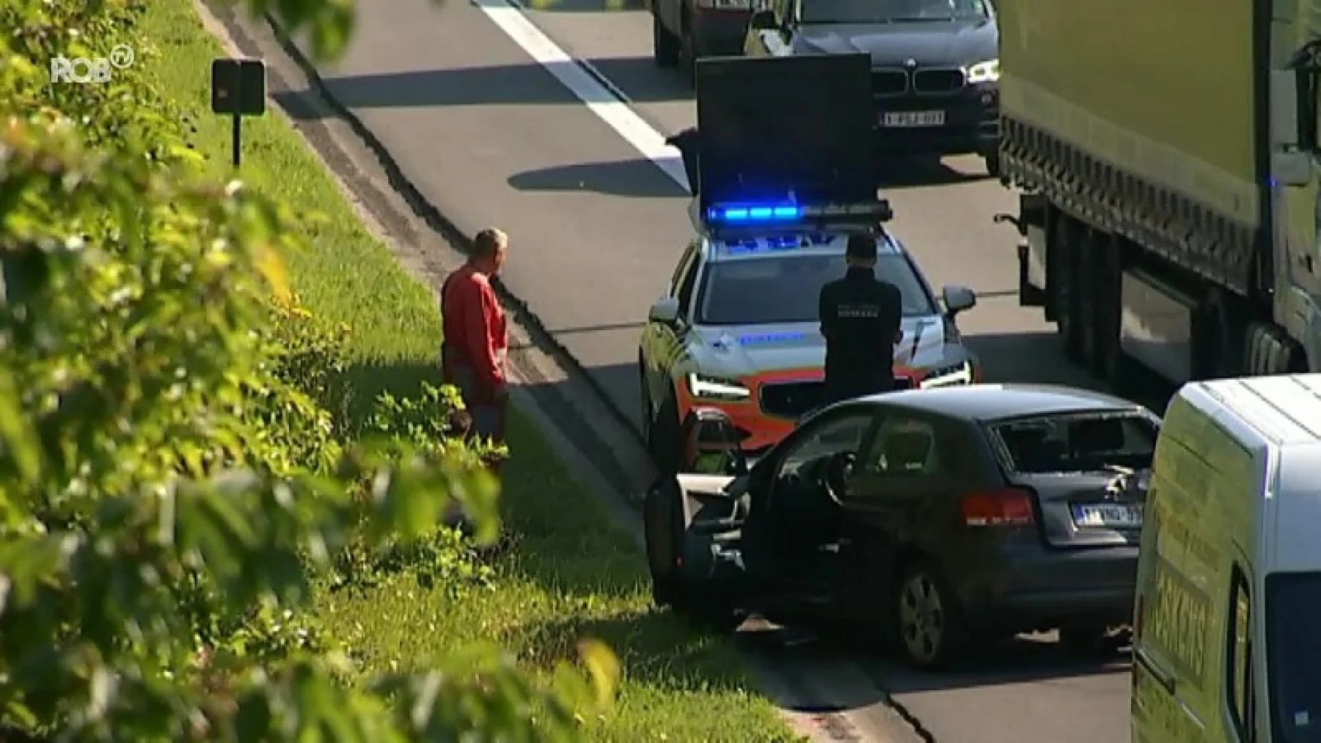 Ongeval met vrachtwagen op E314 zorgt voor zware ochtendspits