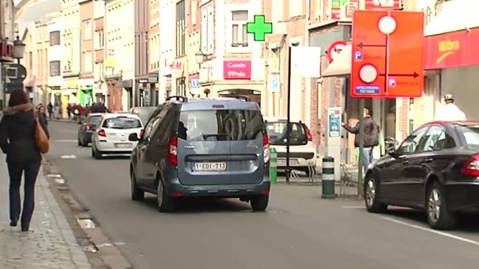 30 minuten gratis parkeren in stad Diest in plaats van kwartiertje