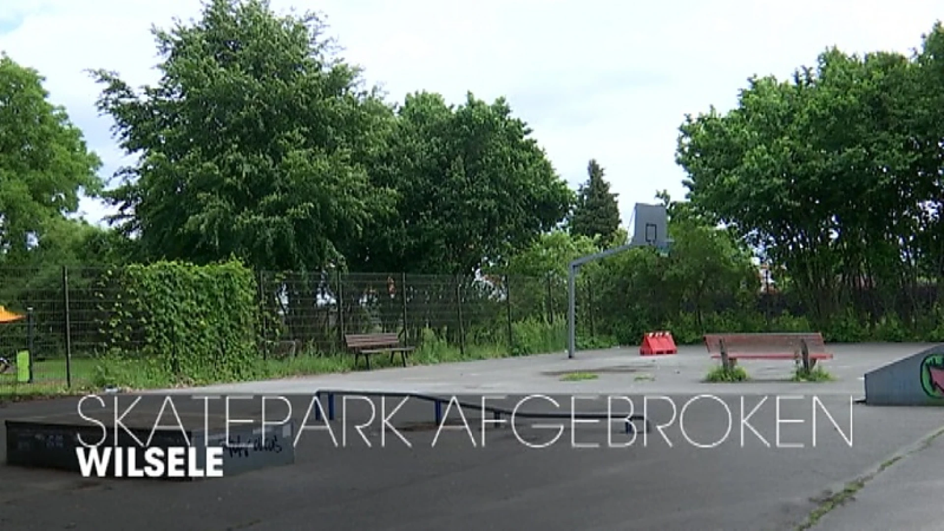 Skatepark 't Fort in Wilsele is verouderd en wordt afgebroken