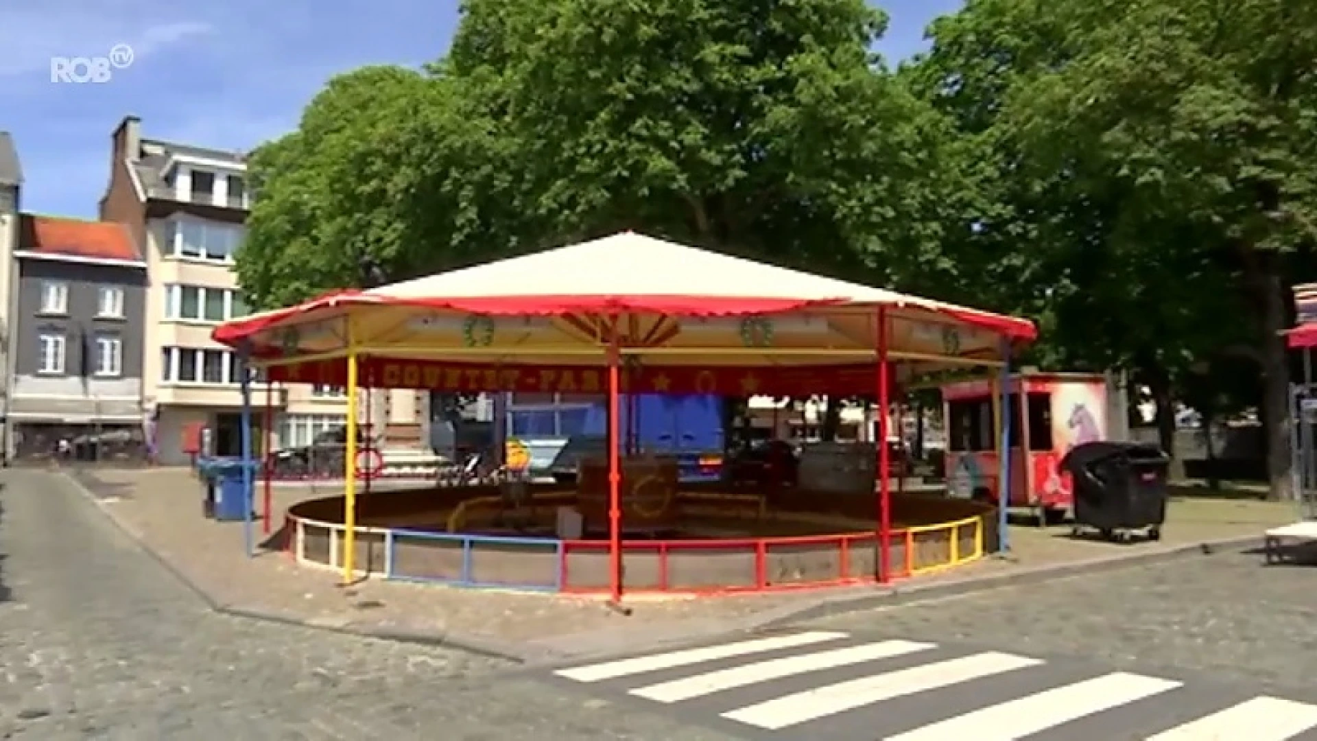 Ponykraam op Tiense kermis sluit tijdelijk door de hitte