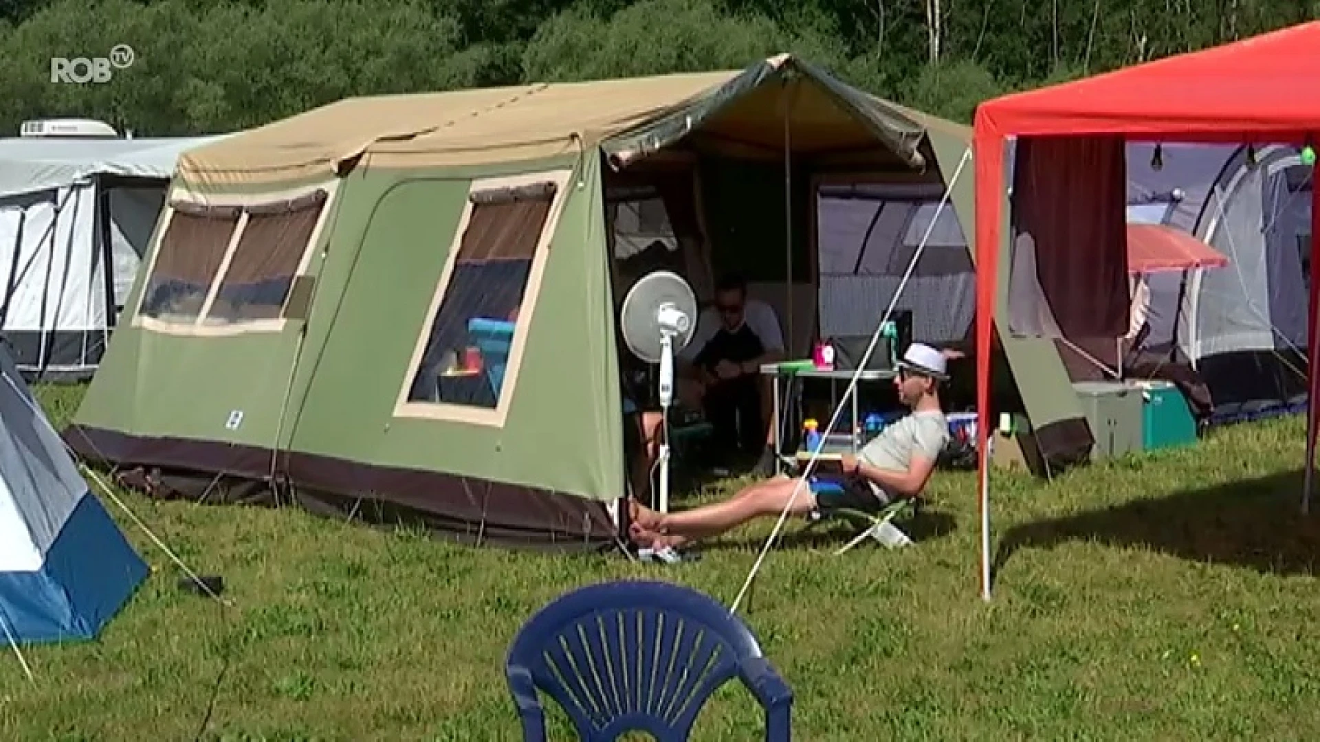 Camping de Klokkeberg is rustigste camping in heel Werchter