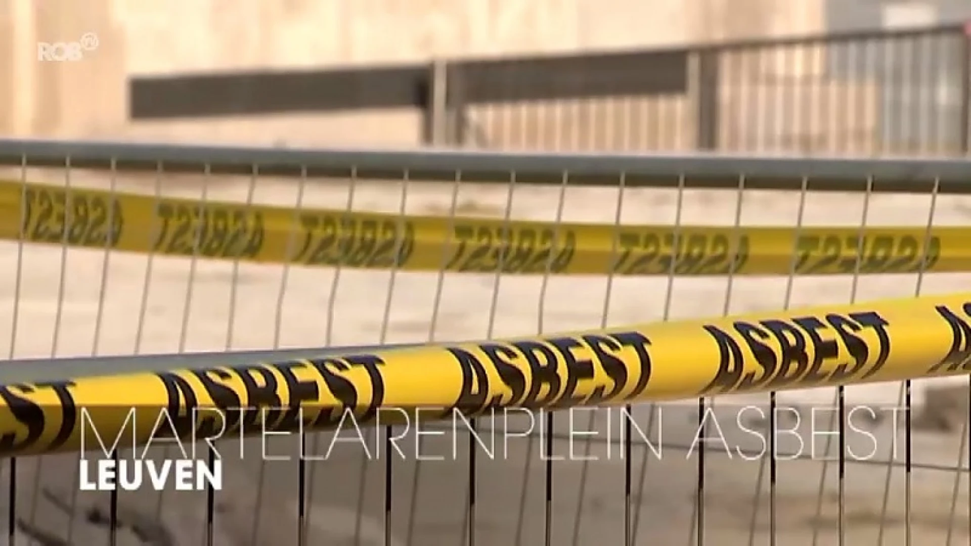 Buis die asbest bevat gevonden bij werken aan fietsenstalling op Martelarenplein