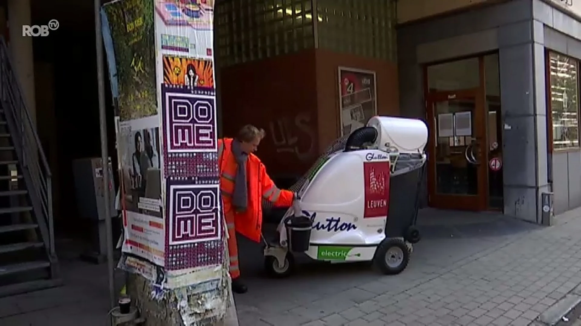 Leuven wil sigarettenpeuken op straat tegengaan, schepen loopt ochtend mee met reinigingsdienst