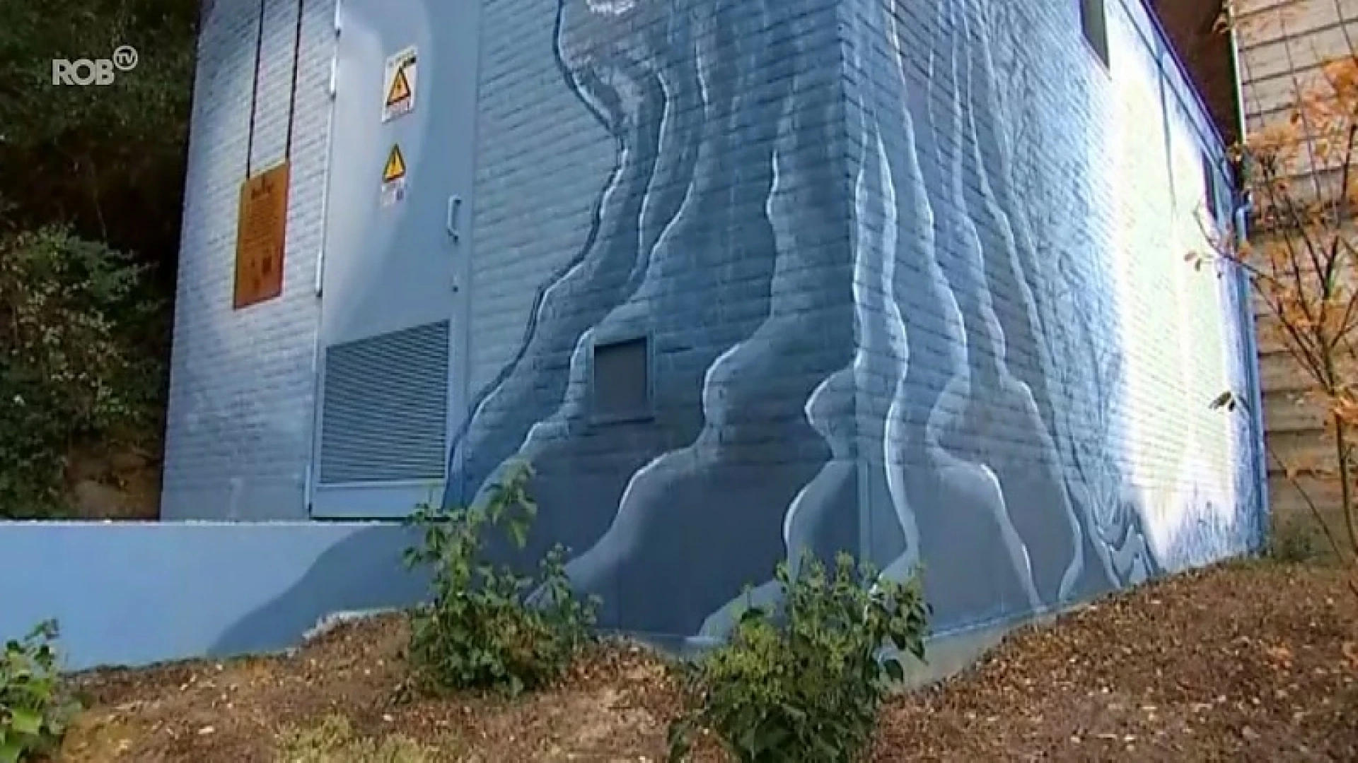 Luchtzuiverende muurschilderijen fleuren straatbeeld op in Leuven