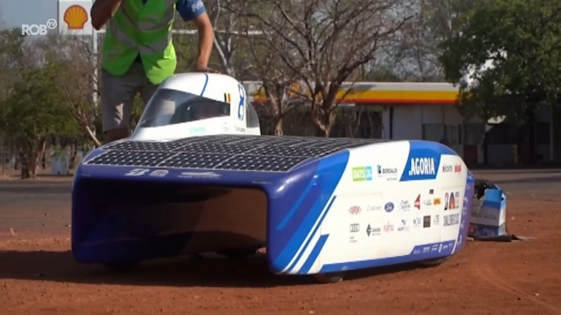 Leuvens Solar Team rukt op naar derde plaats in WK voor zonnewagens