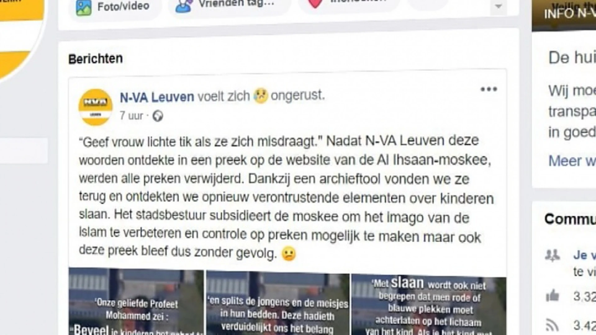 Nieuw bewijs tegen Al Ihsaan Moskee? "We moeten voorzichtig omspringen met vertalingen uit het Arabisch"