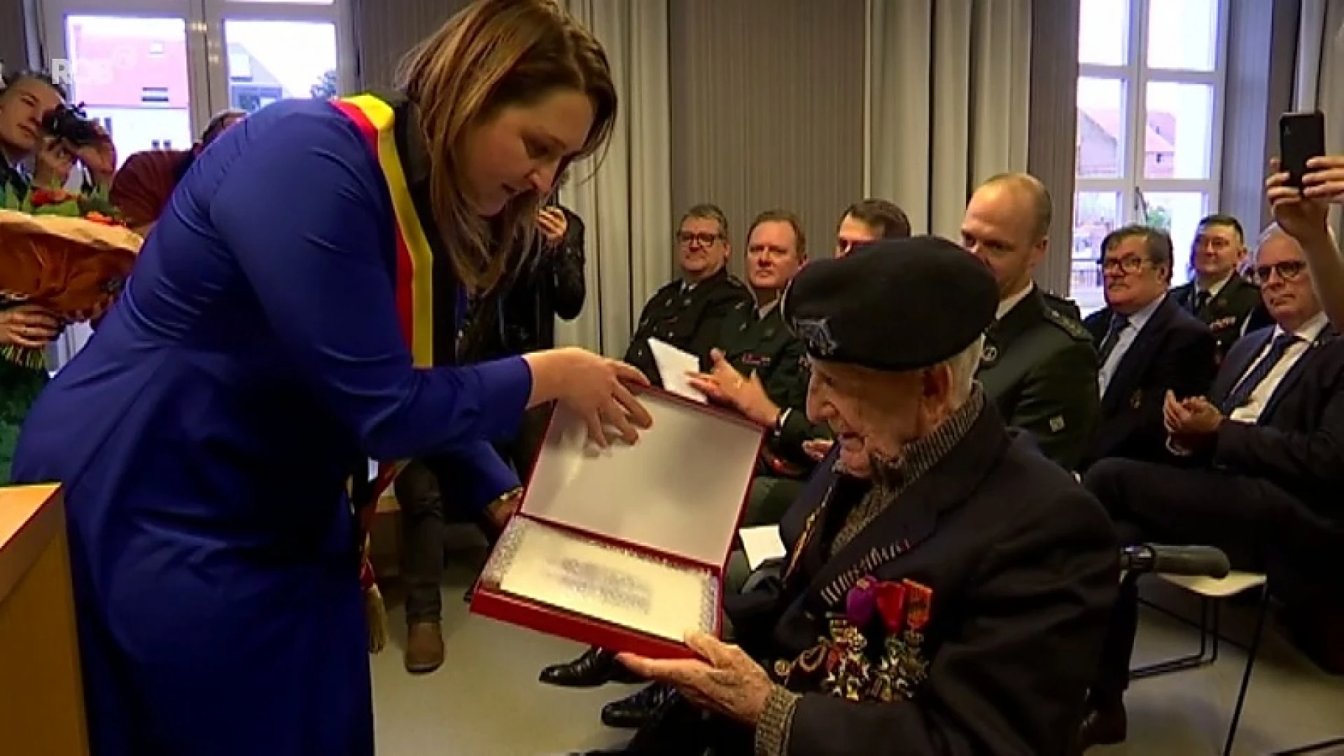 Aarschot viert 100e verjaardag van oorlogsveteraan Aloïs Van Craen