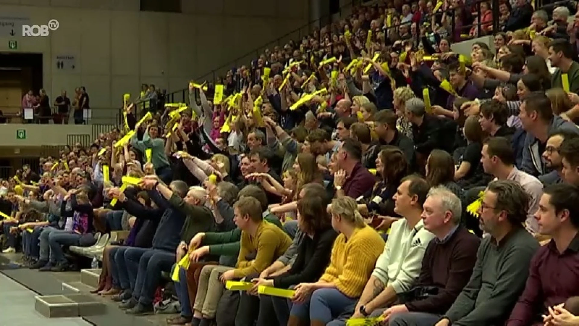 Voor het tweede jaar op rij 3000 toeschouwers in de Sportoase voor Europees volleybal