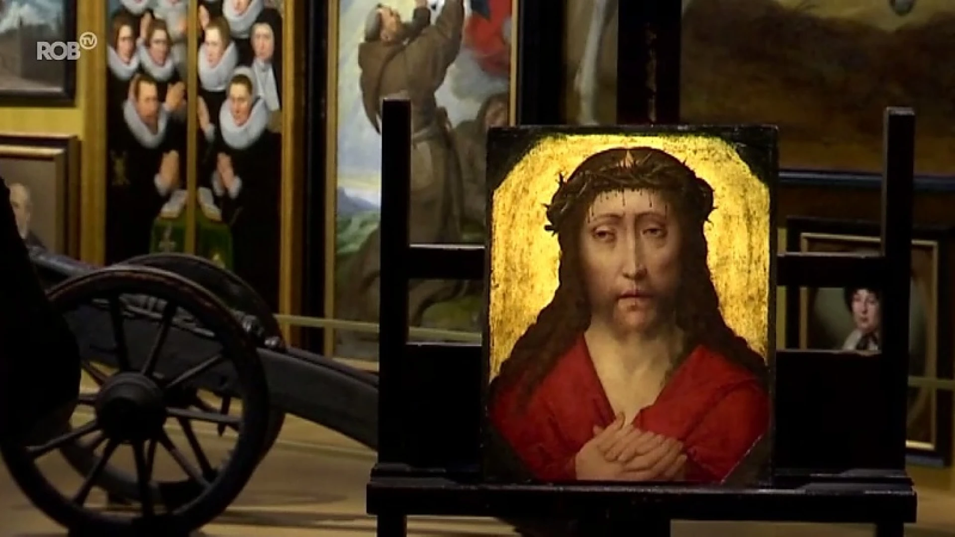 Uniek schilderij 'Man van Smarten' voorgesteld in M Leuven