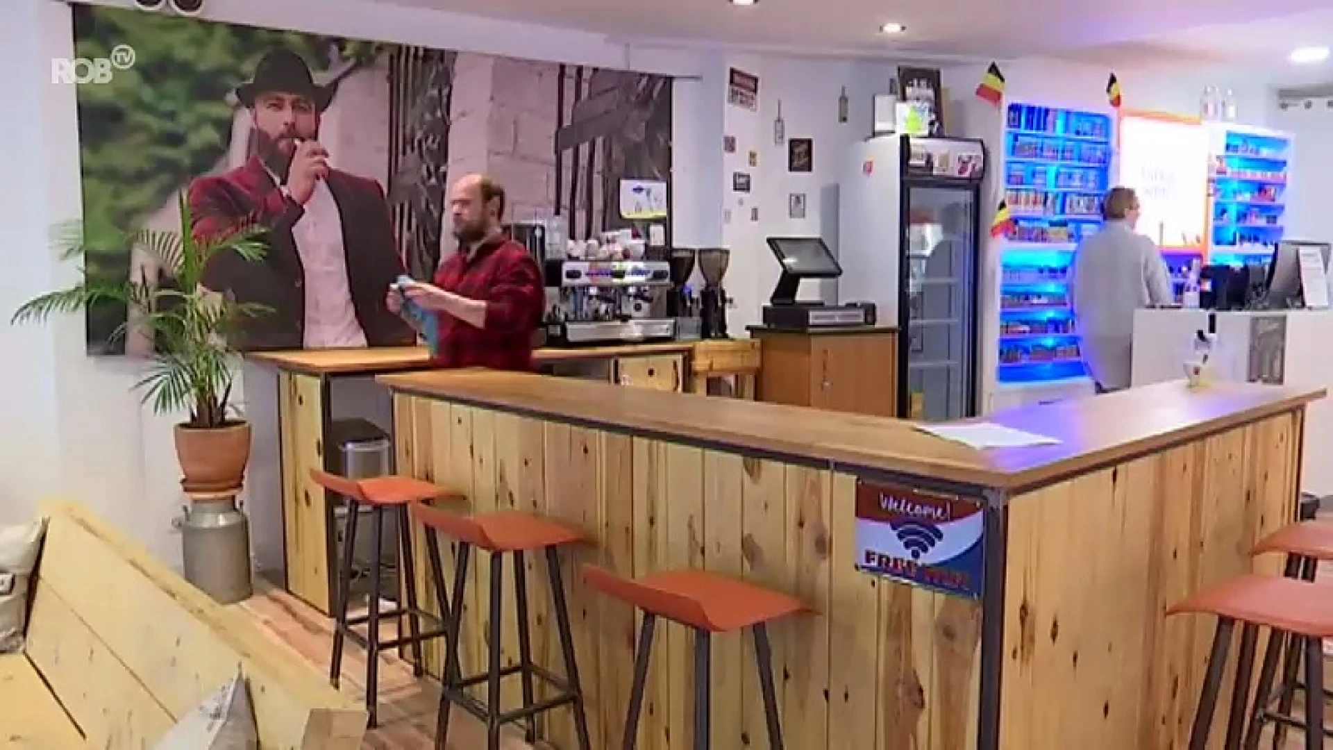 Geen koffiebar meer in Vape Shop Tienen: stad wil niet dat winkel horecazaak wordt