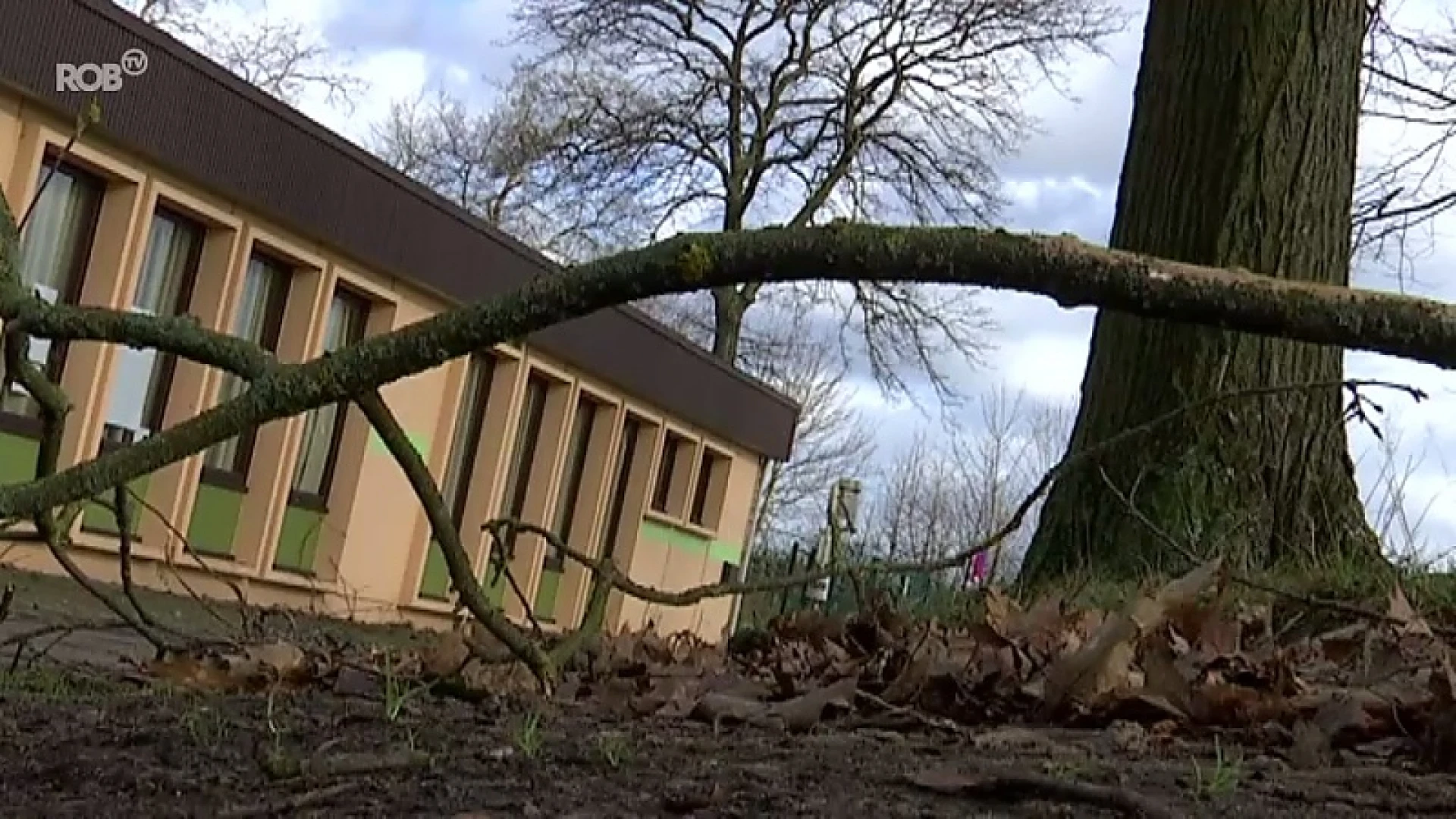 Nasleep van storm Ciara: school Elzenhof in Aarschot blijft dicht