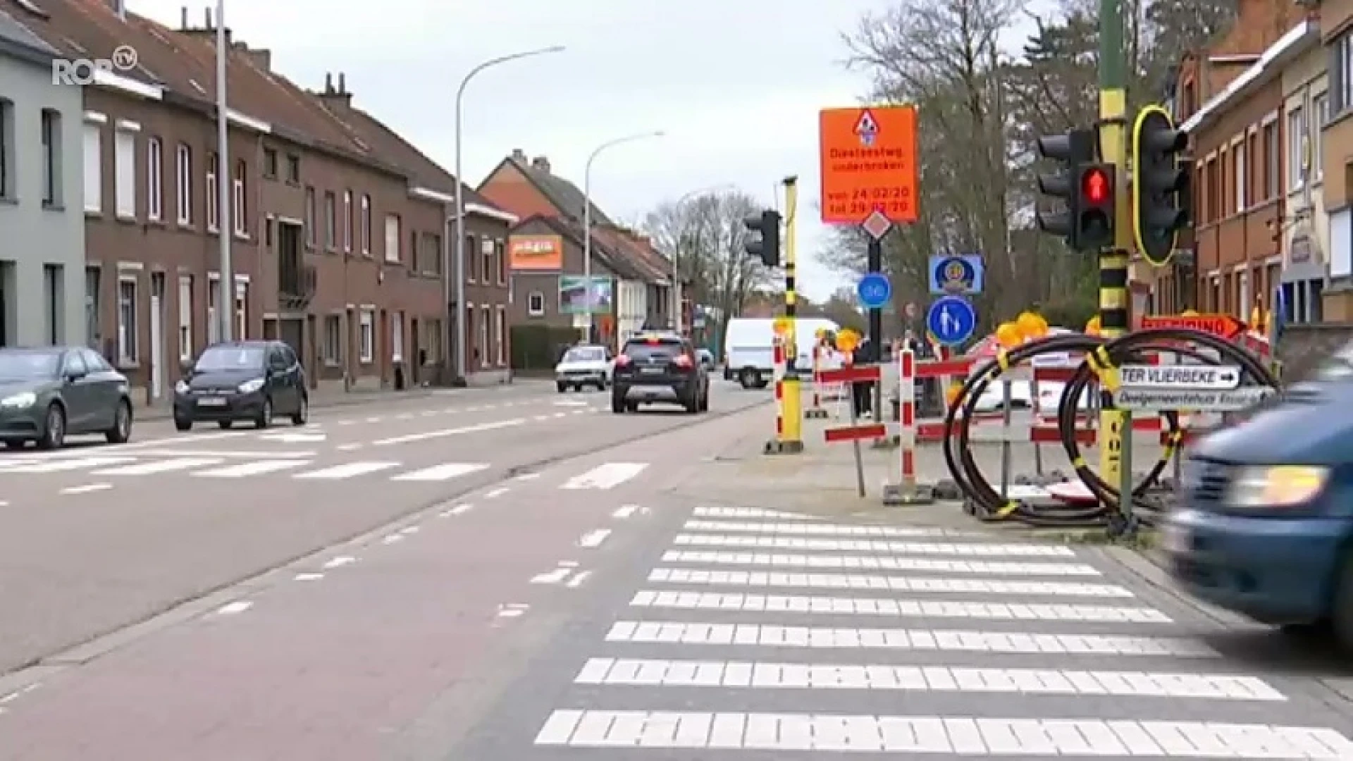 Werken aan Diestsesteenweg in Kessel-Lo: verkeer richting Leuven moet hele week omrijden