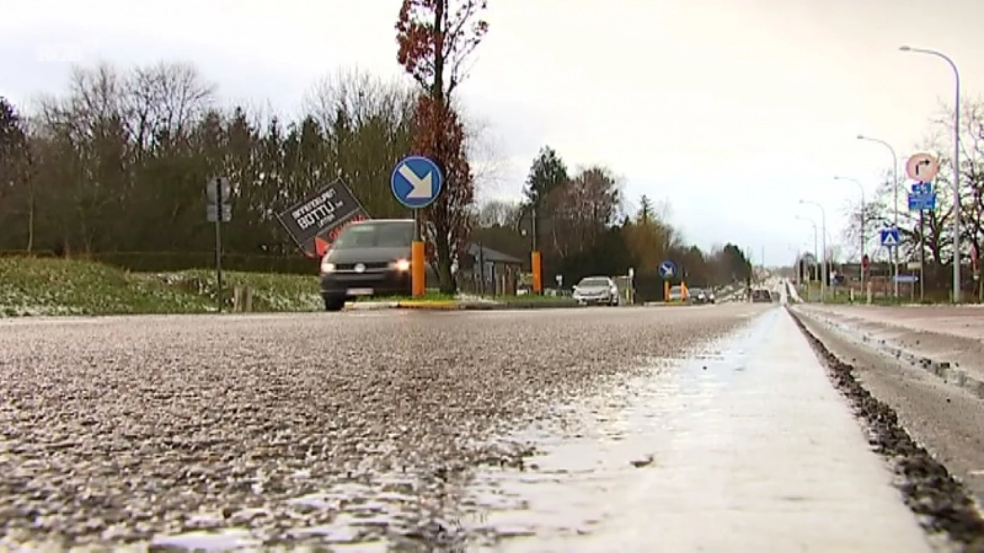 Sint-Truidensesteenweg in Linter krijgt nieuwe asfaltlaag