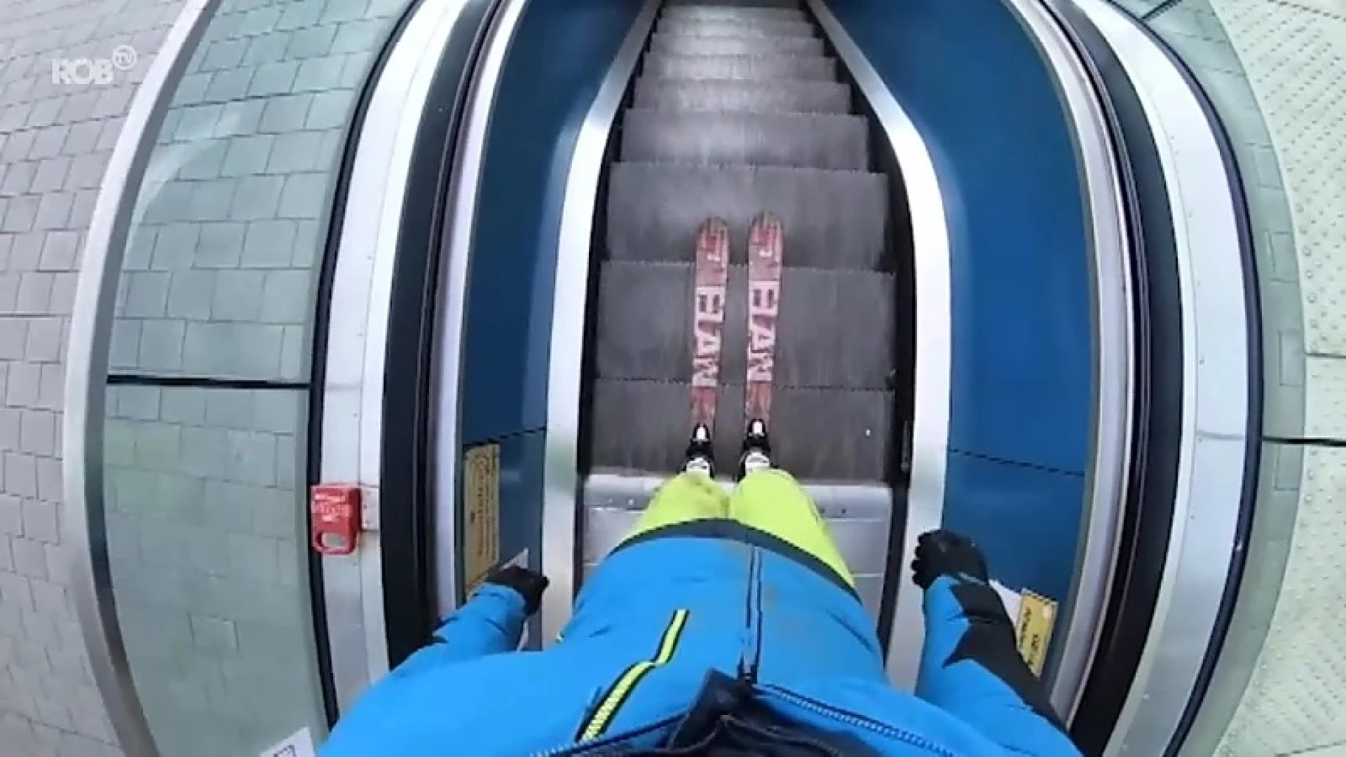 Skiën in Leuven: broers Sebastiaan en Nicolas bewijzen dat het kan