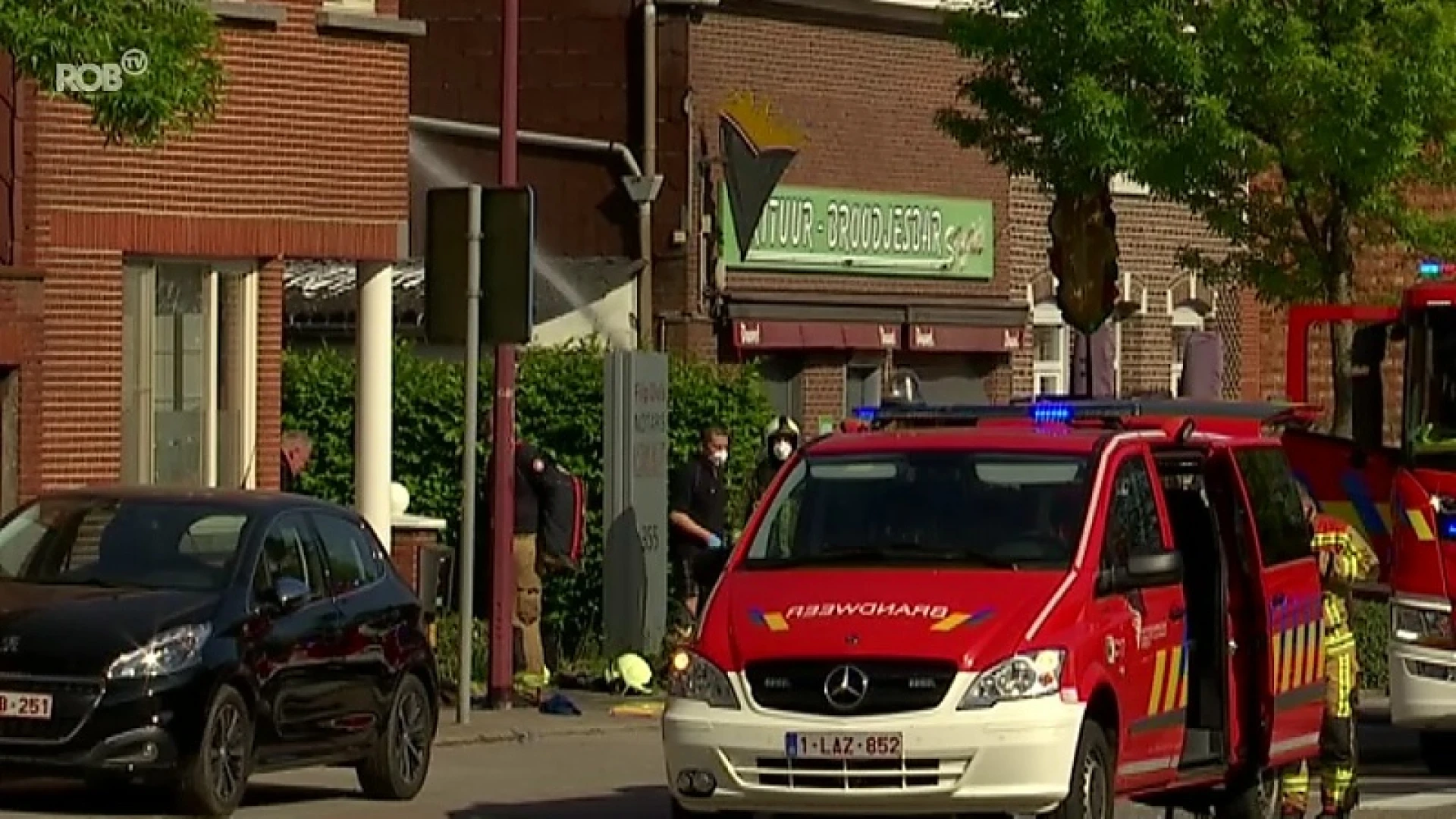 Asbest vrijgekomen bij brand frituur Sigrid in Boutersem