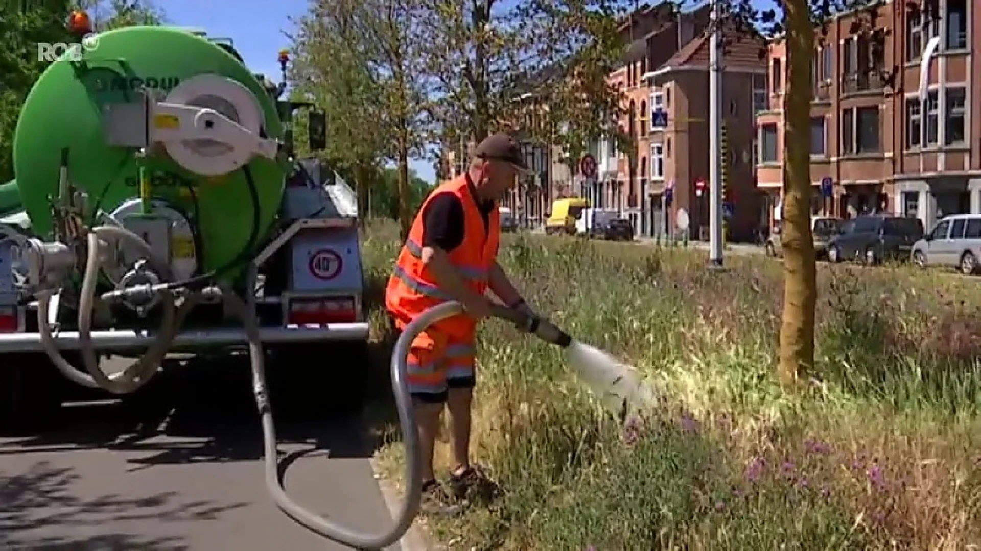 Stad Leuven gebruikt grondwater van werf op Martelarenplein om bomen te begieten
