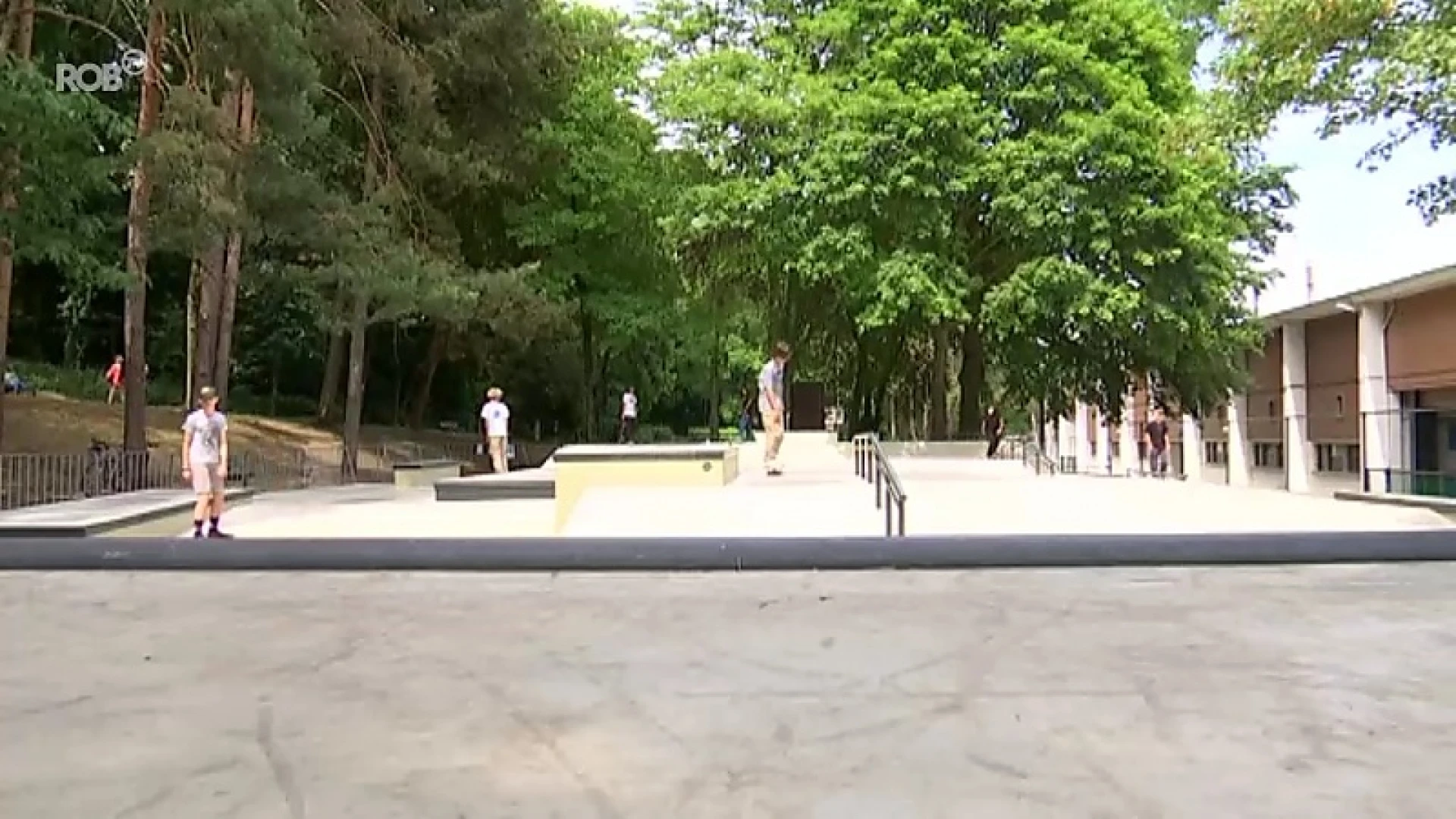 Gloednieuw skatepark aan Warande in Diest open