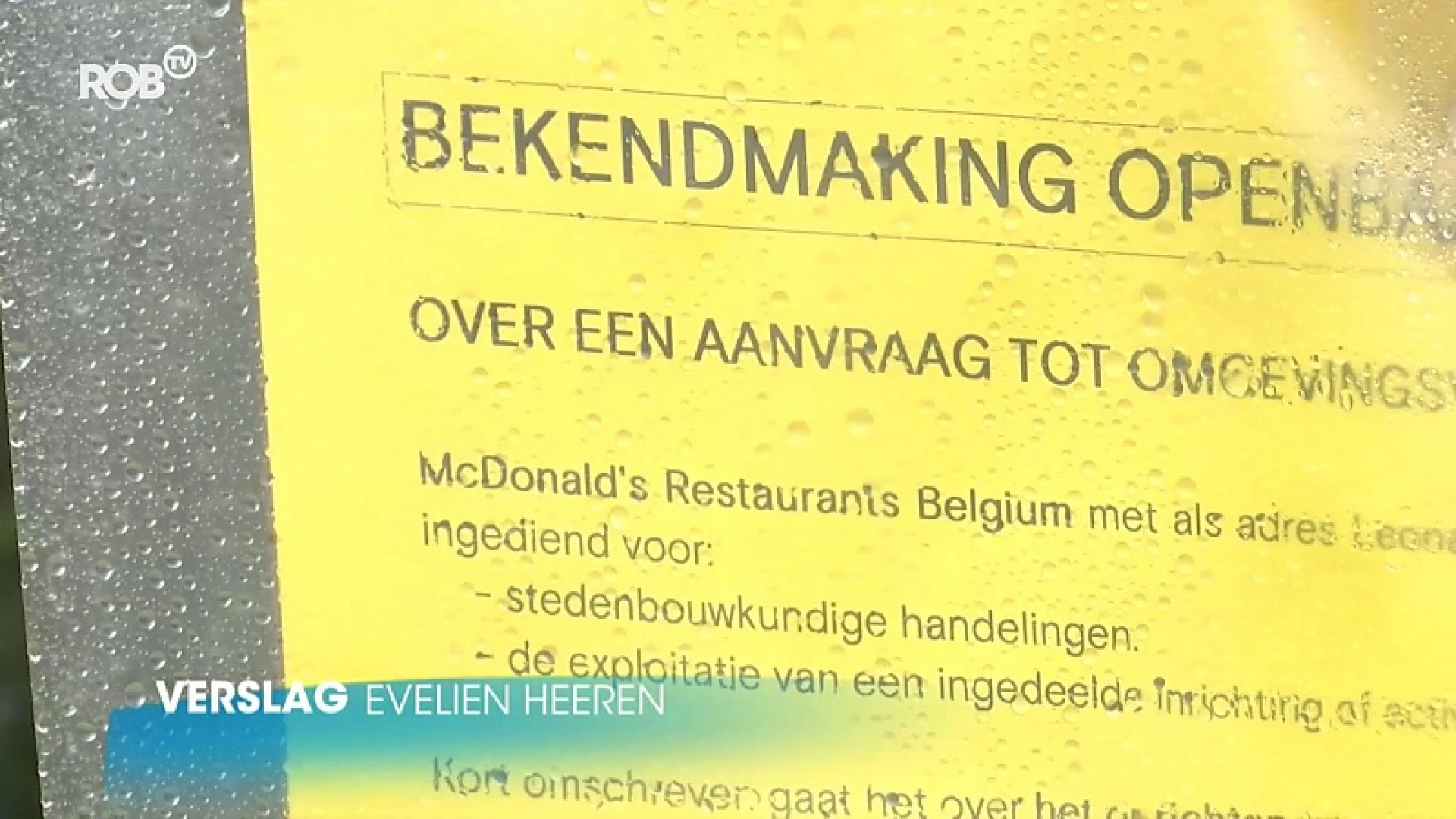 Al meer dan 1000 handtekeningen tegen komst McDonald's in Tervuren