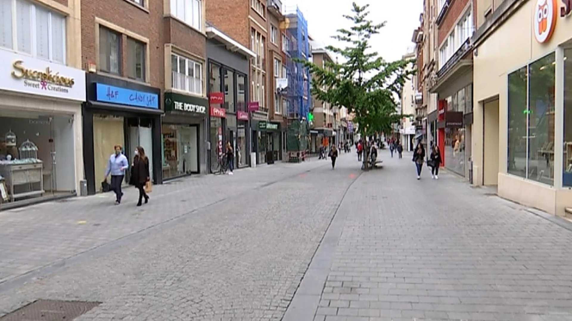 Wie centrum Leuven in trekt, moet verplicht een mondmasker dragen