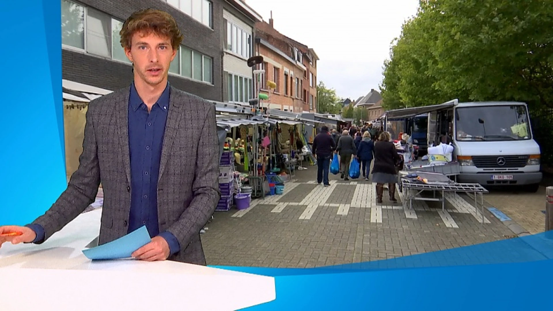 Marktkramers Sint-Niklaasberg in Aarschot verhuizen naar Leuvensestraat