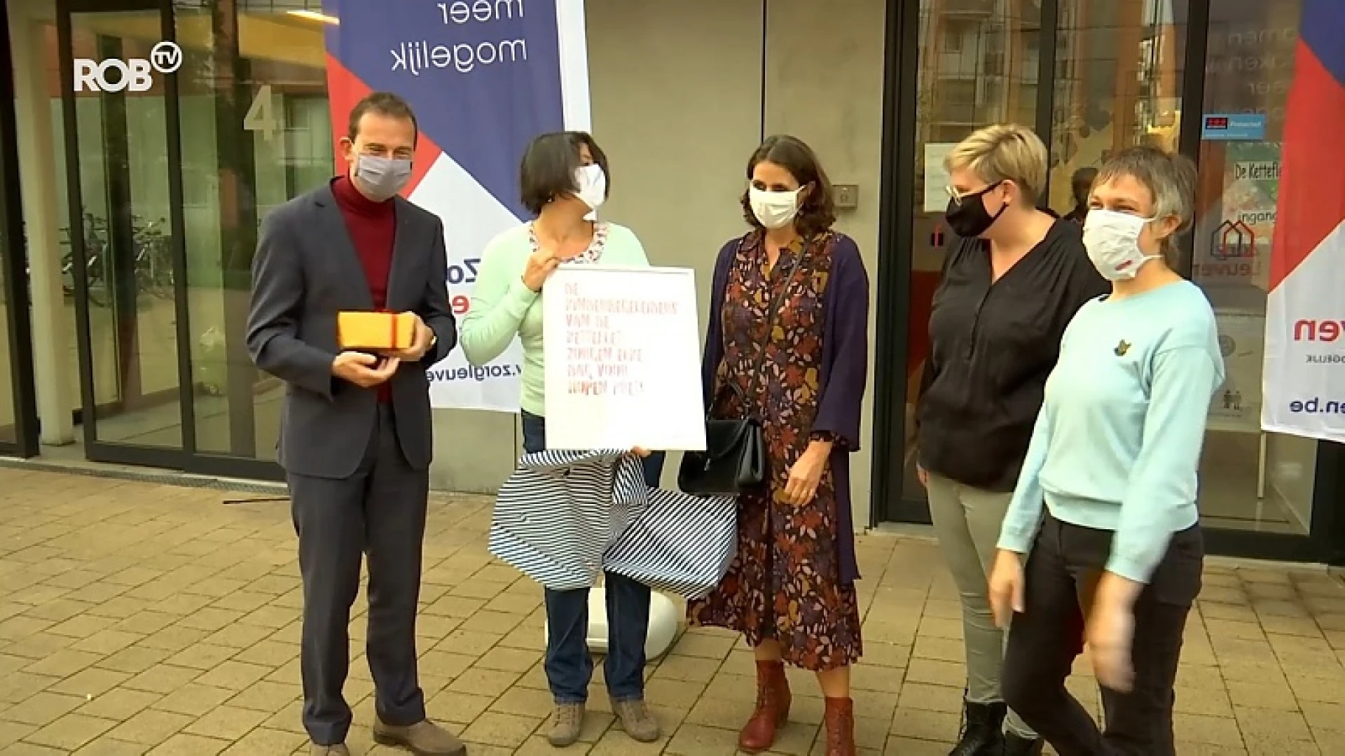 Week van de Kinderbegeleider: minister Wouter Beke bezoekt de Ketteflet in Leuven