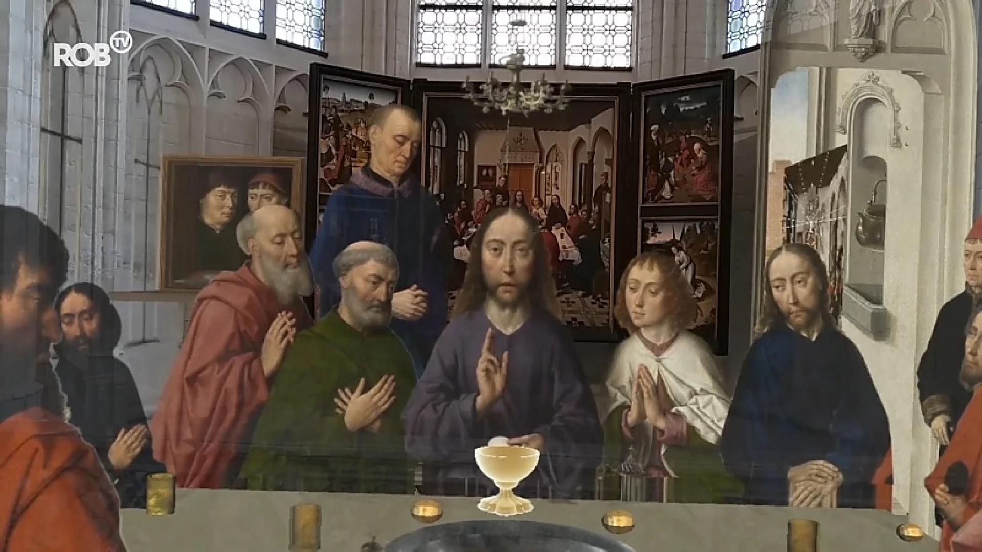 Belgische primeur in Leuvense Sint-Pieterskerk: Dineren met Jezus tijdens 'Het Laatste Avondmaal'