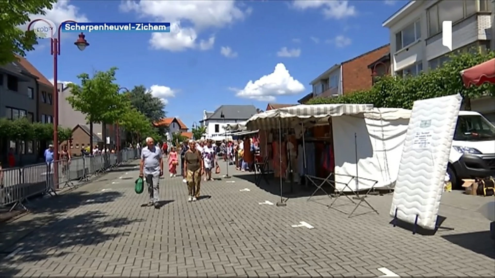 Zaterdagmarkt Scherpenheuvel alleen nog maar op Zuidervest