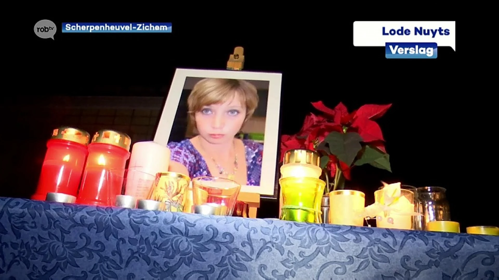 Testelt herdenkt vermoorde vrouw (40) met kaarsen en lichtjes aan woning