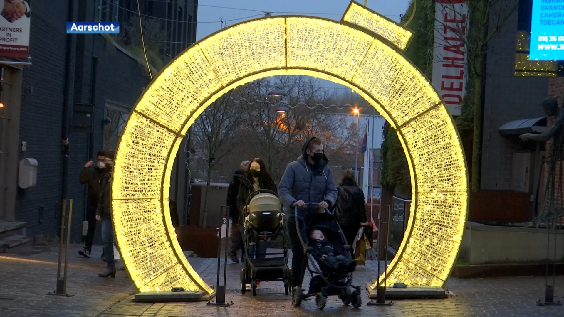 Aarschot brengt kerstsfeer in de binnenstad