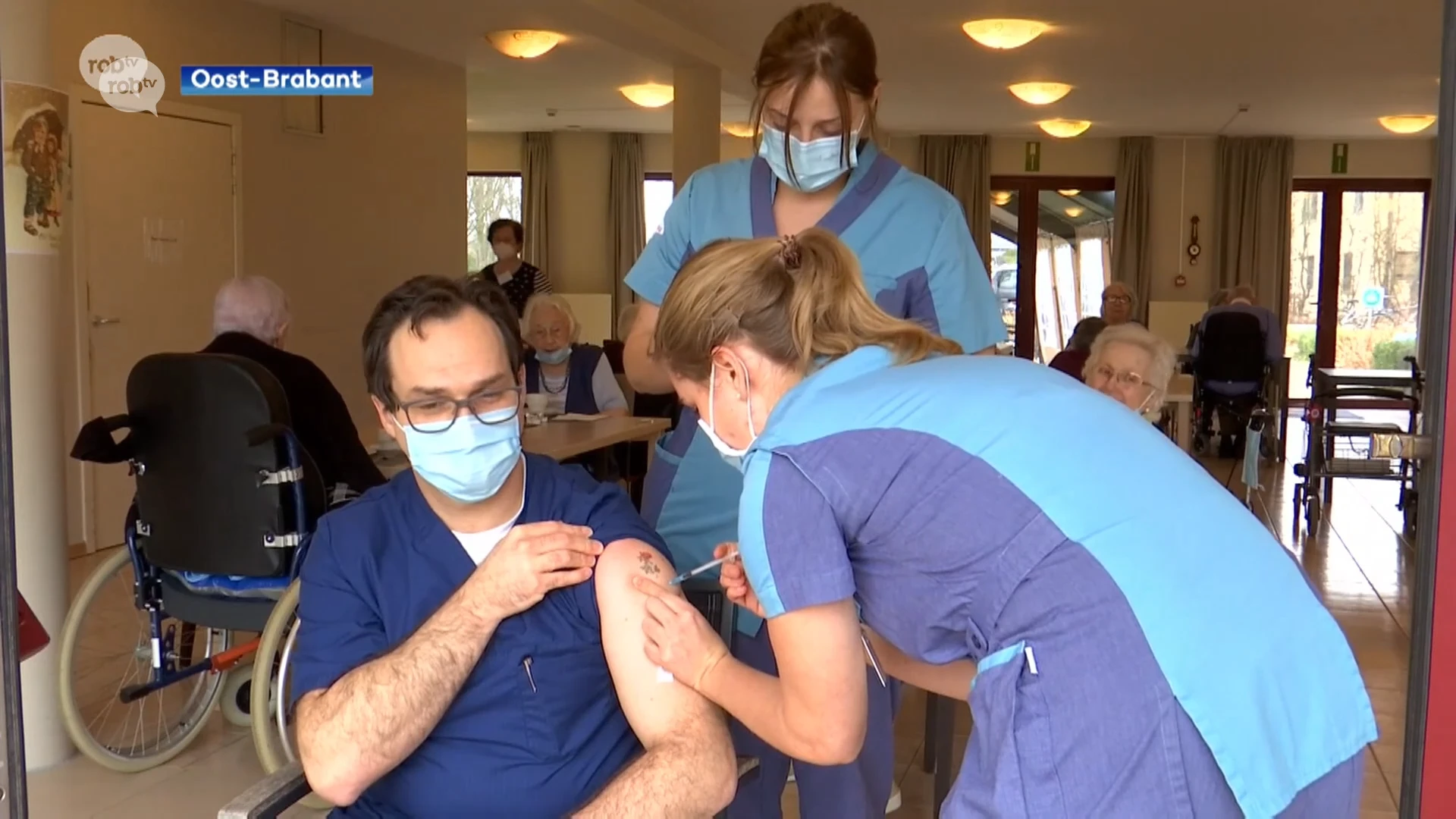 Ontdek hier wanneer de woonzorgcentra in jouw gemeente hun vaccins krijgen