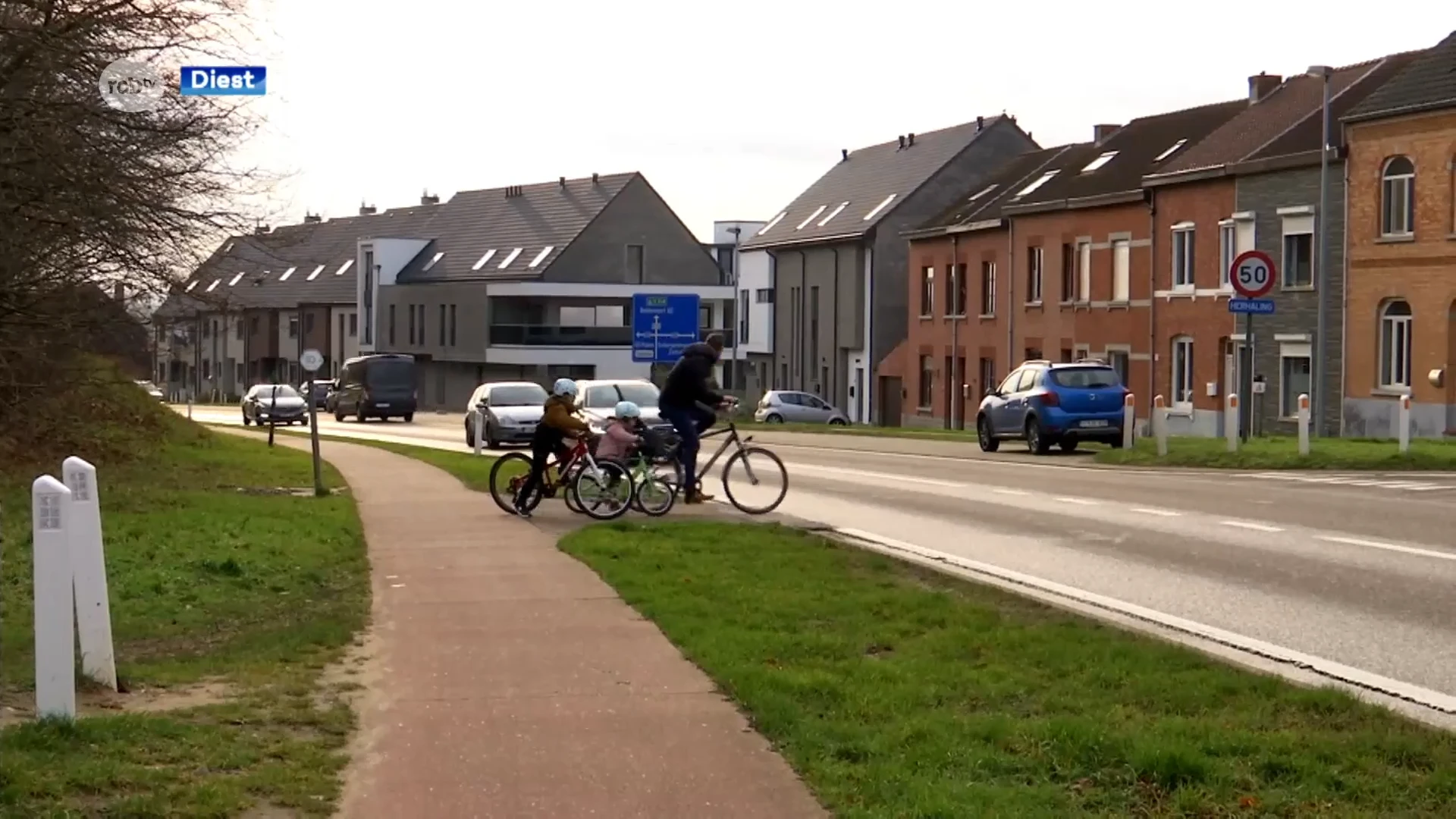 Kruispunt van Citadellaan met Steineweg in Diest krijgt verkeerseiland voor fietsers