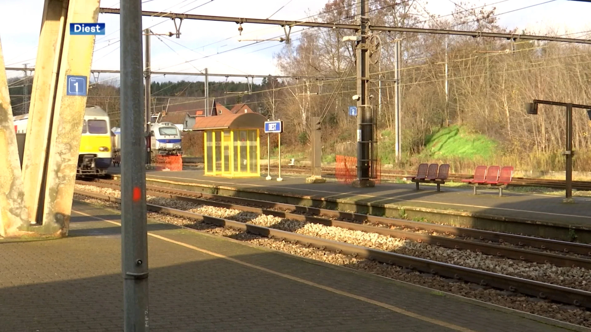Jongen van 13 belaagd op perron station Diest