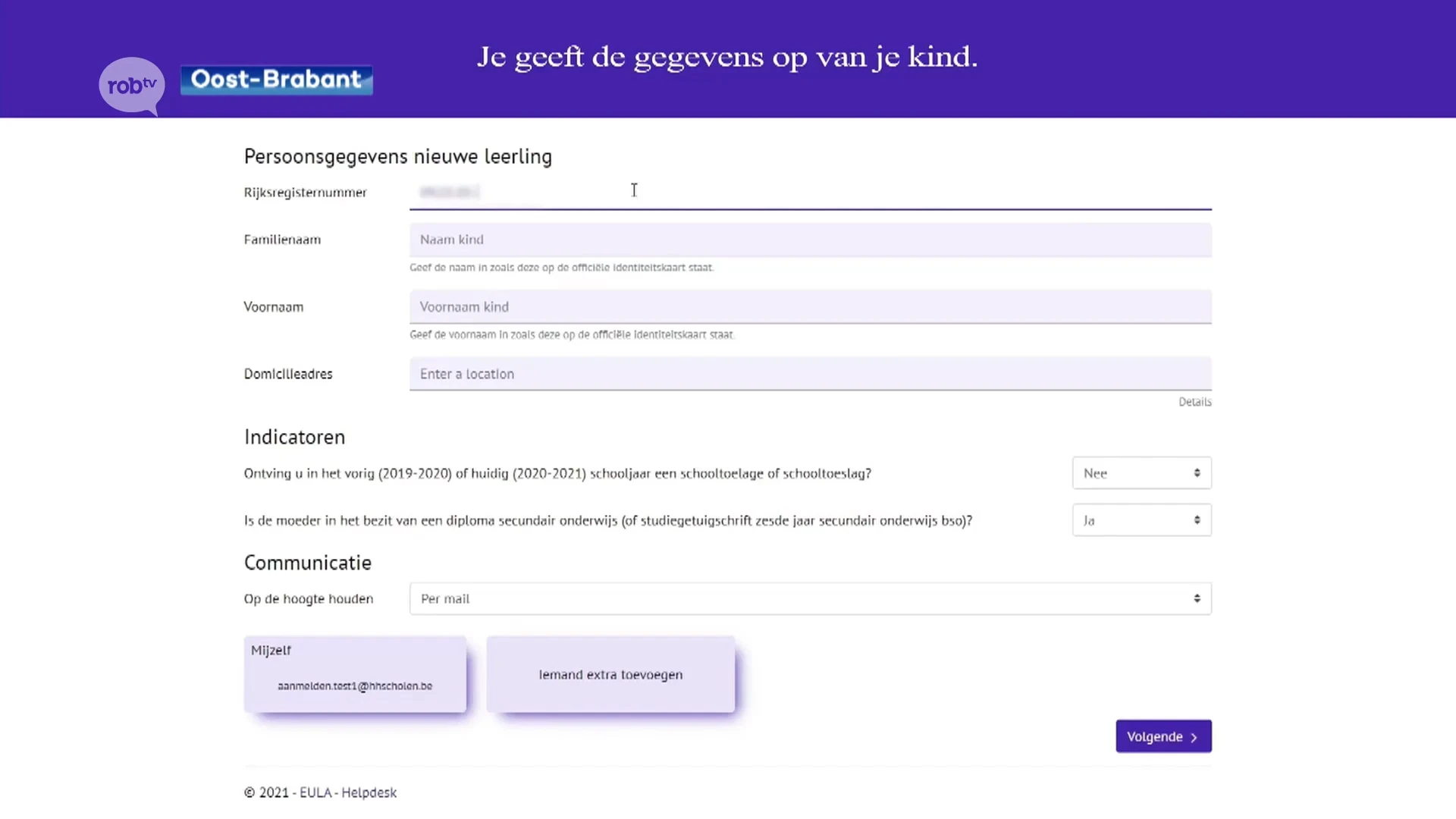 Digitaal platform 'aanmelden.school' breidt uit, al 31 secundaire scholen uit regio doen mee