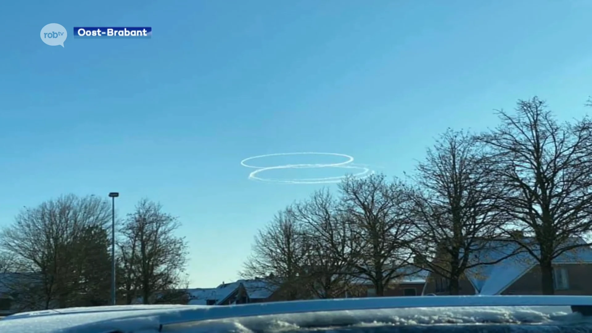 Geen ufo of huwelijksaanzoek, mysterie rond witte cirkels in lucht opgelost