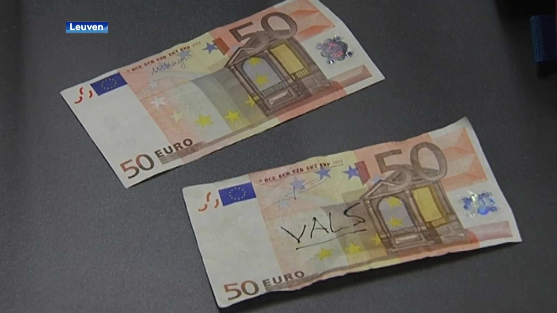 In Leuven duikt opnieuw vals geld op