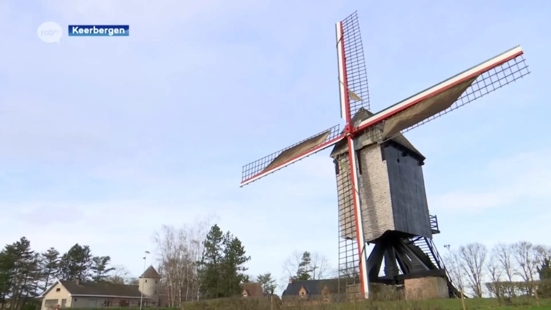 Heimolen in Keerbergen draait weer, met dank aan nieuwe molenaar Alexander (18)